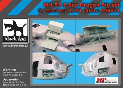 BlackDog A48071 MH-53 E Dragon - Big set (ACAD) 1/48