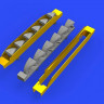 Eduard 648402 Bf 109G-6 exhaust stacks 1/48