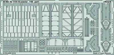 Eduard 48985 SET He 111H-16 exterior (ICM)