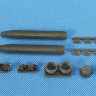 Metallic Details MDR7246 Torpedo Mk54 Kit contains resin parts 1/72