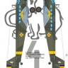 New Ware NWA-M0394 1/48 Mask Dornier Do 215B-5 BASIC (ICM 48242)