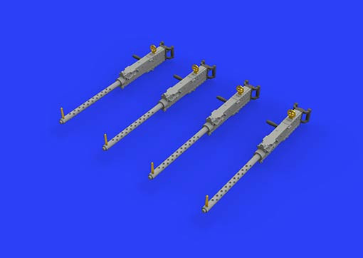 Eduard 648458 BRASSIN 1/48 M2 Brownings w/handles for aircraft