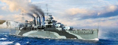 Trumpeter 06735 HMS Kent 1/700