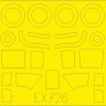 Eduard EX726 Mask 1/48 Beaufighter Mk.IF (REV)