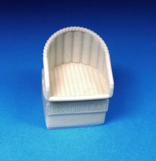 Barracuda Studios BCR32233 British WWI Wicker Seat - No Belts 1/32