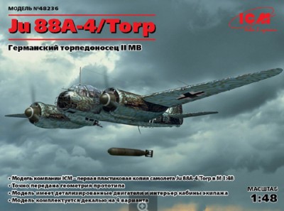 ICM 48236 Ju 88A-4/Torp 1/48