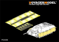 Voyager Model PEA358 WWII German Jagdpanzer IV Schurzen(For TAMIYA) 1/35