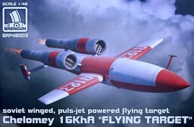 Brengun BRP48003 Chelomey 16KhA 'Flying Target' (plastic kit) 1/48
