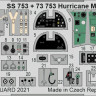 Eduard BIG72166 Hurricane Mk.IIc (ZVE) 1/72