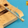 Aber 35 L-237 75mm KwK40L/48 barrel with middle model muzzle brake for Pz.Kpfw.VI, Ausf.H (designed to be used with Zvezda kits) 1/35