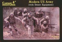 Caesar Miniatures H030 Modern U.S. Army (with desert equipment) 1/72
