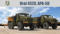 Zimi Model ZM80159 Российские автомобили Урал-4320 и аэродромный агрегат AПA-5Д 1/48
