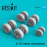 Reskit 72371 Tu-134 wheels set (weighted) 1/72