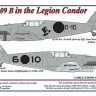 AML AMLC72030 Декали Bf 109B in the Legion Condor 1/72