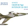 Quinta Studio QD48232 NF-5A (Kinetic) 3D Декаль интерьера кабины 1/48