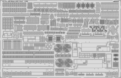 Eduard 53318 SET USS Wasp LHD-1 part 1 (TRUMP) 1/350