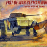 Modelcollect UA72126 Fist of War German WWII E-100 Supper Heavy Tank "Nothung" 1/72