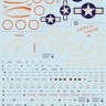 Print Scale 48265 Lockheed P-38 Lightning hark Mouth Part 4 1/48