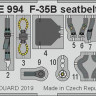 Eduard FE994 1/48 F-35B seatbelts STEEL (KITTYH)