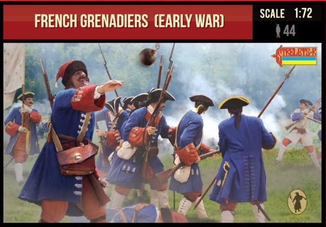 Strelets STR23572 French Grenadiers (early war) 1/72