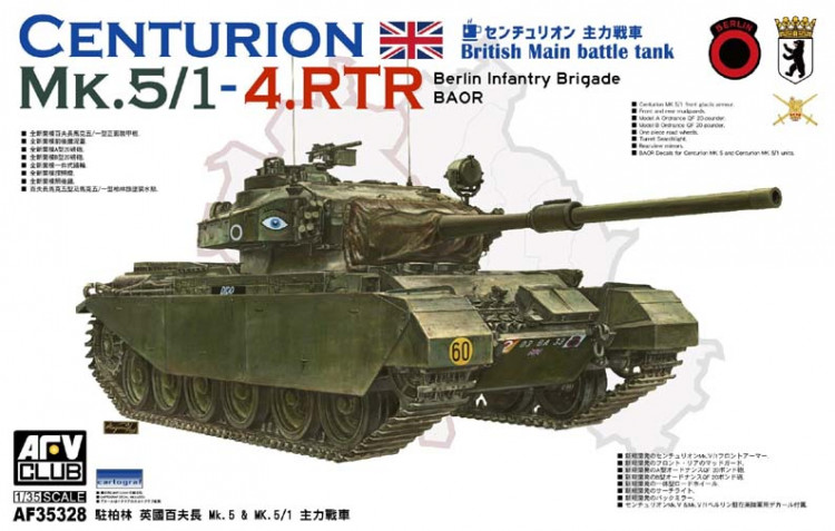 AFV Club AF35328 Centurion MK.5/1 - 4.RTR 1/35