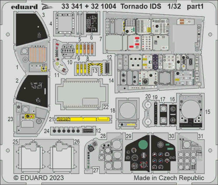 Eduard 33341 Tornado IDS (ITAL) 1/32