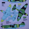 Kora Model DEC72206 LaGG-3 serie 35 in Finnish service декали декали 1/72