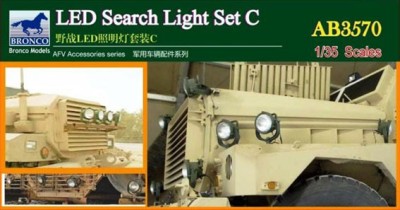 Bronco AB3570 LED Search Light Set С 1/35