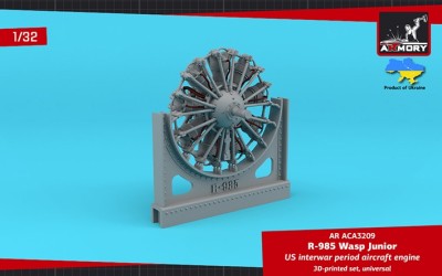 Armory ARACA3209 R-985 Wasp Junior aircraft engine 1/32