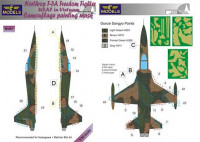Lf Model M3261 Mask F-5A USAF in Vietnam Camouflage painting 1/32