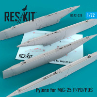 Reskit RS72-0325 Pylons for MiG-25 P/PD/PDS ICM 1/72