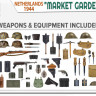 Miniart 35393 Market Garden, Netherlands 1944 (resin heads) 1/35