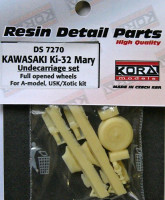 Kora Model DS7270 Ki-32 Mary Undercarr.set fully opened (AMOD) 1/72