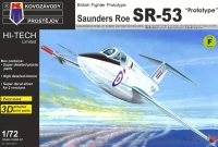 Kovozavody Prostejov H7225 Saunders Roe SR-53 Prototype (2x camo) 1/72
