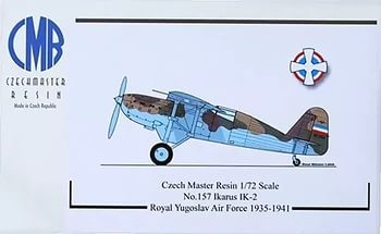CZECHMASTER CMR-72157 1/72 Ikarus IK-2 2nd Prototype/1st series version
