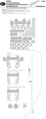 New Ware NWA-M0800 1/48 Mask CH-53 GS/G ADVANCED (REV)