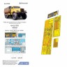 Микродизайн 035606 КрАЗ-255 (Hobby Boss) кабина цветные приборные доски 1/35