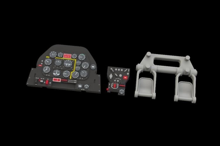 Eduard 674060 BRASSIN P-51D Lookplus (ARMA H.) 1/72