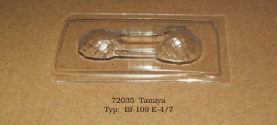 Rob Taurus 72035 Vacu Canopy Bf-109 E-4/7 (TAM) 1/72