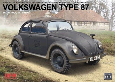 RFM 5113 Немецкий армейский автомобиль VOLKSWAGEN тип 87 1/35