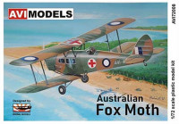 AviPrint 72008 1/72 DH.83 Australian Fox Moth (6x camo)