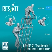 Reskit F72059 F-105 F,G 'Thunderchief' male pilots 1/72