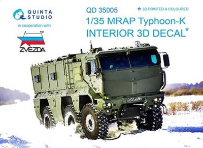 Quinta studio QD35005 Тайфун-К для (для модели Звезда) 1/35