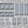 Eduard FE1426 Gannet AS.1/AS.4 seatbelts STEEL (AIRF) 1/48