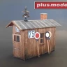 Plusmodel M-593 Railway Guard House 1/35