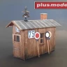 Plus model 593 Railway Guard House 1/35