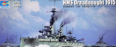 Trumpeter 06705 Английский Линкор Dreadnought 1915 г. 1/700