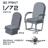 77 Propeller 77PRP772 Gruman Widgeon seats (KPM) 1/72