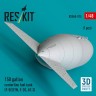 Reskit U48575 150 gallon centerline fuel tank (1 pc.) 1/48