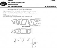 New Ware NWA-M0279 1/48 Mask Su-27 Flanker B BASIC (HOBBYB 81711)